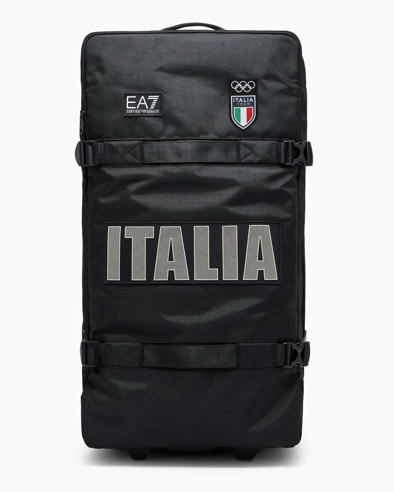 EA7 Großer Trolley aus Funktionsgewebe Schwarz