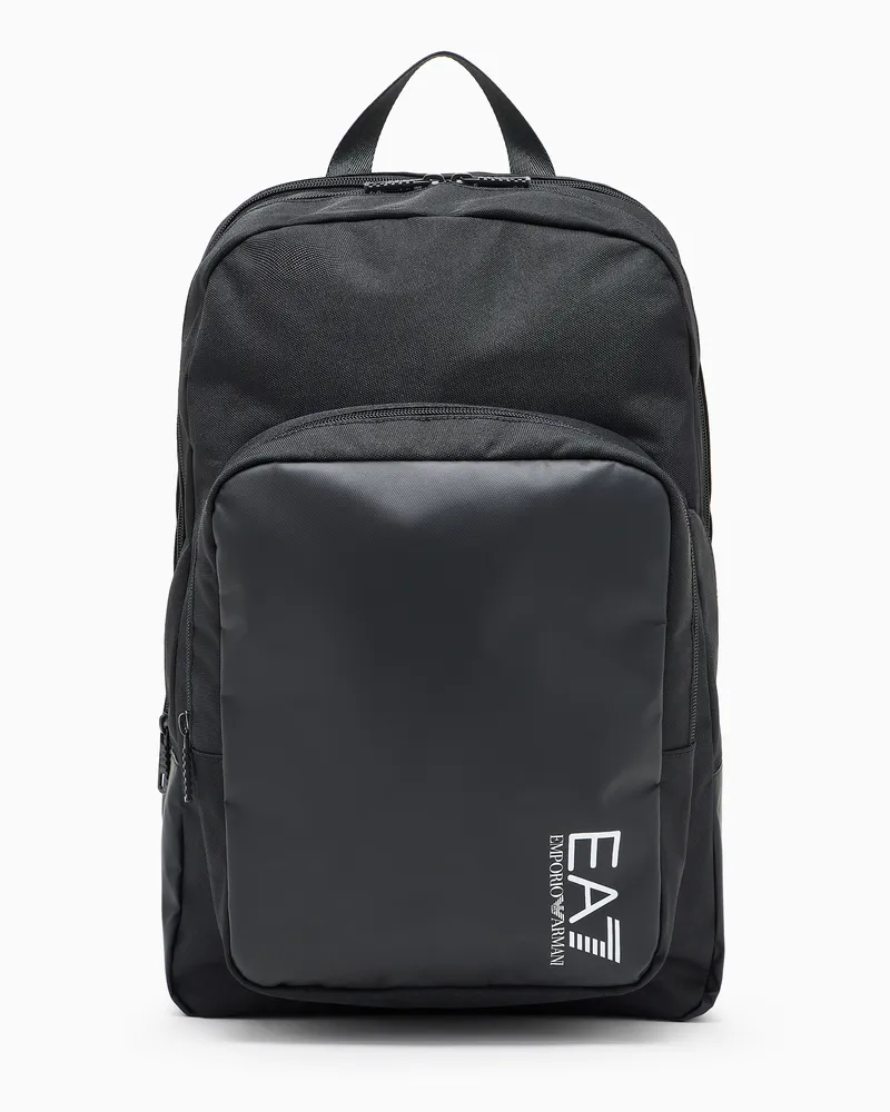 EA7 Train Core Rucksack mit -Logo Schwarz