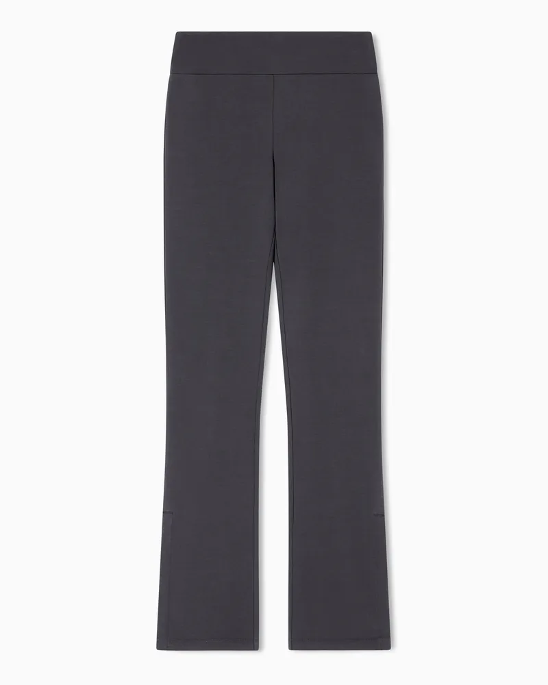 EA7 Precious Leggings aus Stretchjersey Braun