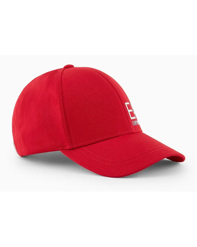 EA7 Baseballcap Aus Baumwolle Logo