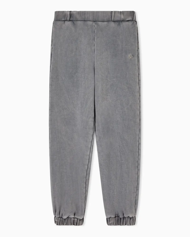 EA7 Fullness Jogginghose aus Vigor7-Baumwolle Grau