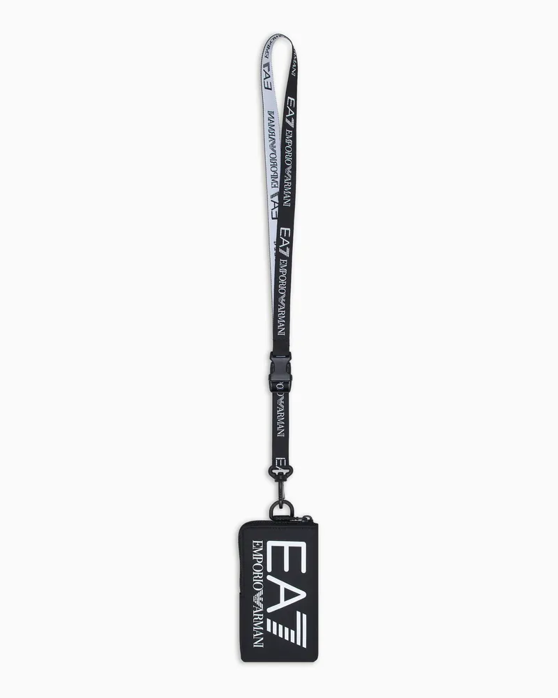 EA7 Handytasche mit Maxi-Logo Schwarz