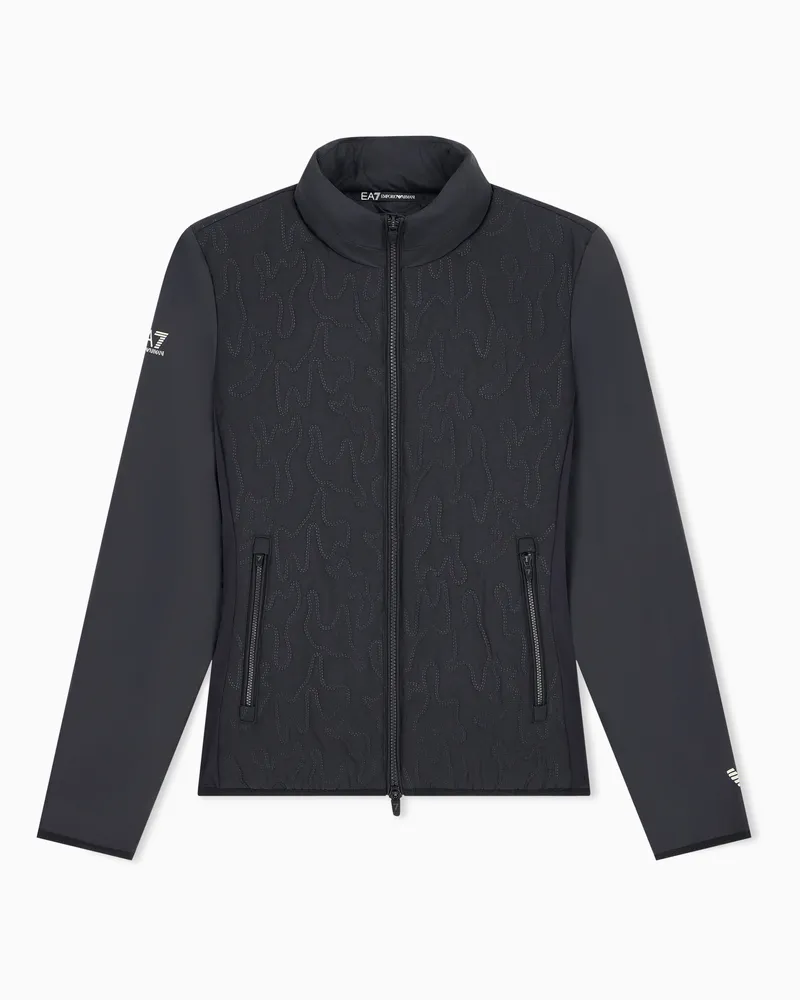 EA7 Blouson Golf Pro im Regular Fit mit leichter Wattierung Schwarz