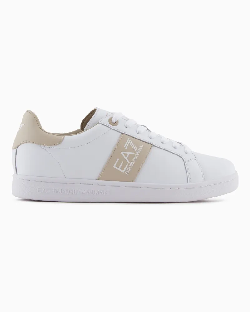 EA7 Klassische -Sneaker Weiß