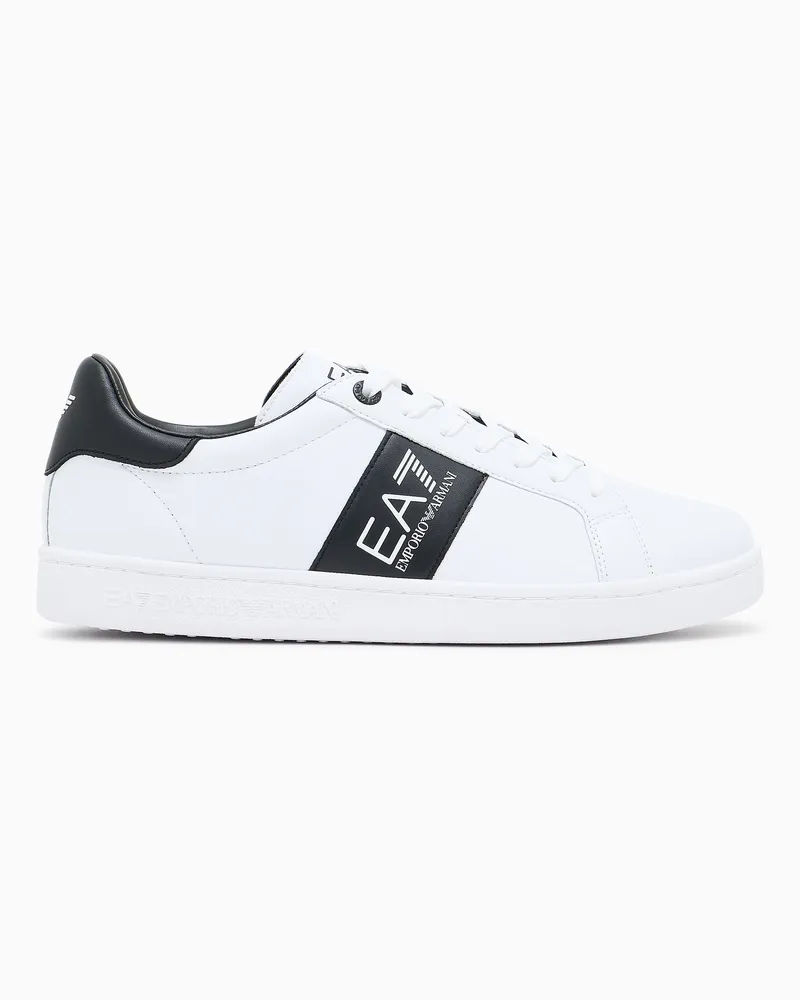 EA7 Klassische -Sneaker Weiß
