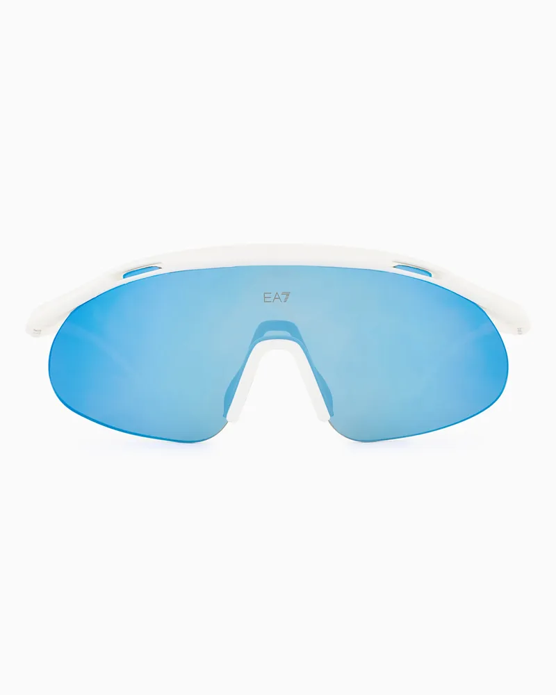 EA7 Sonnenbrille Rycer Weiß