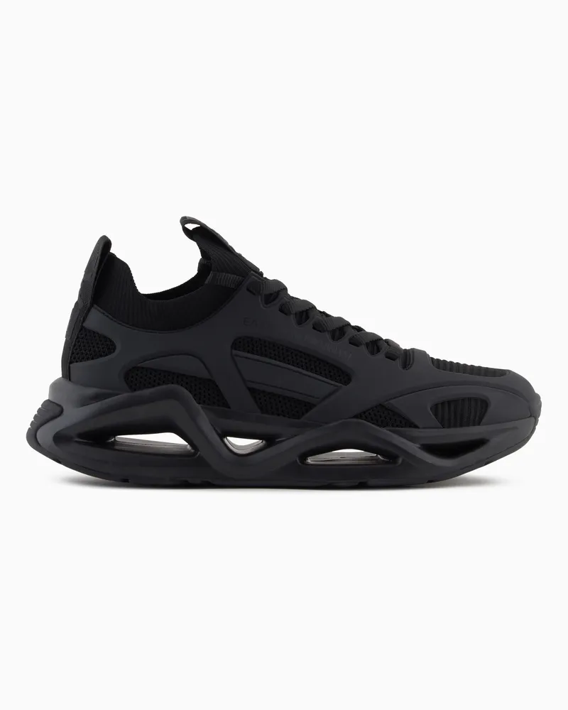 EA7 Infinity Cage Sneaker Schwarz