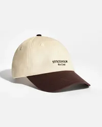 & Other Stories Basecap mit Stickerei - Beige Mahagoni