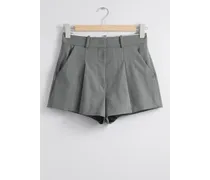 Elegante Shorts - Grau