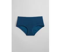 Bikinihose mit Hohem Bund - Blau