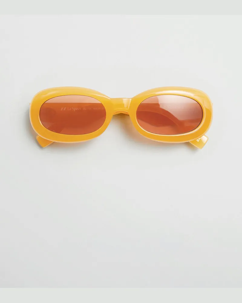 & Other Stories Sonnenbrille Le Specs Outta Trash - Gelb Mustard