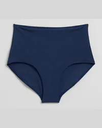 & Other Stories Bikinihose mit Hohem Bund - Blau Dunkelblau