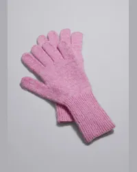 & Other Stories Handschuhe Aus Mohair-Woll-Mischung - Rosa Rosa