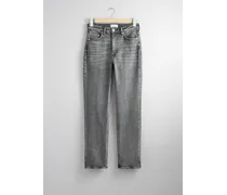 Schmal Geschnittene Jeans - Grau