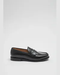 & Other Stories Penny-Loafer Aus Leder - Schwarz Schwarz