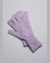 & Other Stories Handschuhe Aus Mohair-Woll-Mischung - Lila Lila