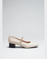 & Other Stories Mary-Jane-Pumps - Weiß Creme