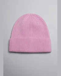 & Other Stories Rippstrick-Beanie Aus Wolle - Rosa Rosa