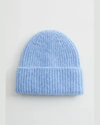 & Other Stories Beanie Aus Wollmischung - Blau Hellblau