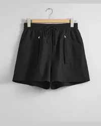 & Other Stories Utility-Shorts - Schwarz Schwarz