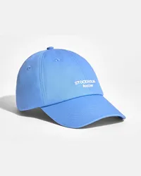 & Other Stories Basecap mit Stickerei - Blau Himmelblau