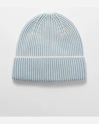 & Other Stories Zweifarbige Beanie Aus Wolle - Blau Hellblau