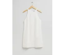 A-Linien-Kleid - Weiß