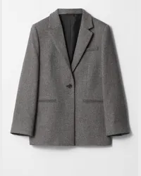 & Other Stories Blazer Aus Woll-Mix - Grau Grauer