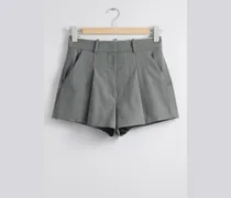 Elegante Shorts - Grau