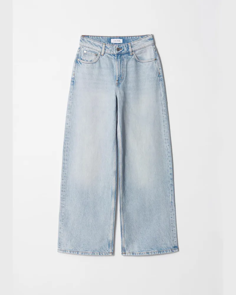 & Other Stories Locker Geschnittene Jeans Mit Weitem Bein - Blau Hellblau