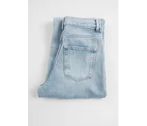 Jeans mit Geradem Bein - Blau