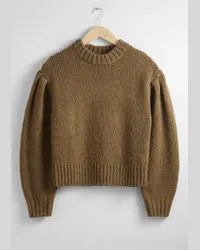 & Other Stories Oversized-Strickpullover - Beige Beige