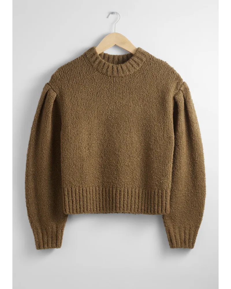 & Other Stories Oversized-Strickpullover - Beige Beige