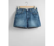 5-Pocket-Jeansshorts - Blau