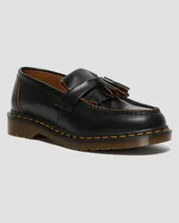 Dr.Martens Leder Vintage Adrian Quaste HalbLoafer One Size in Schwarz Schwarz