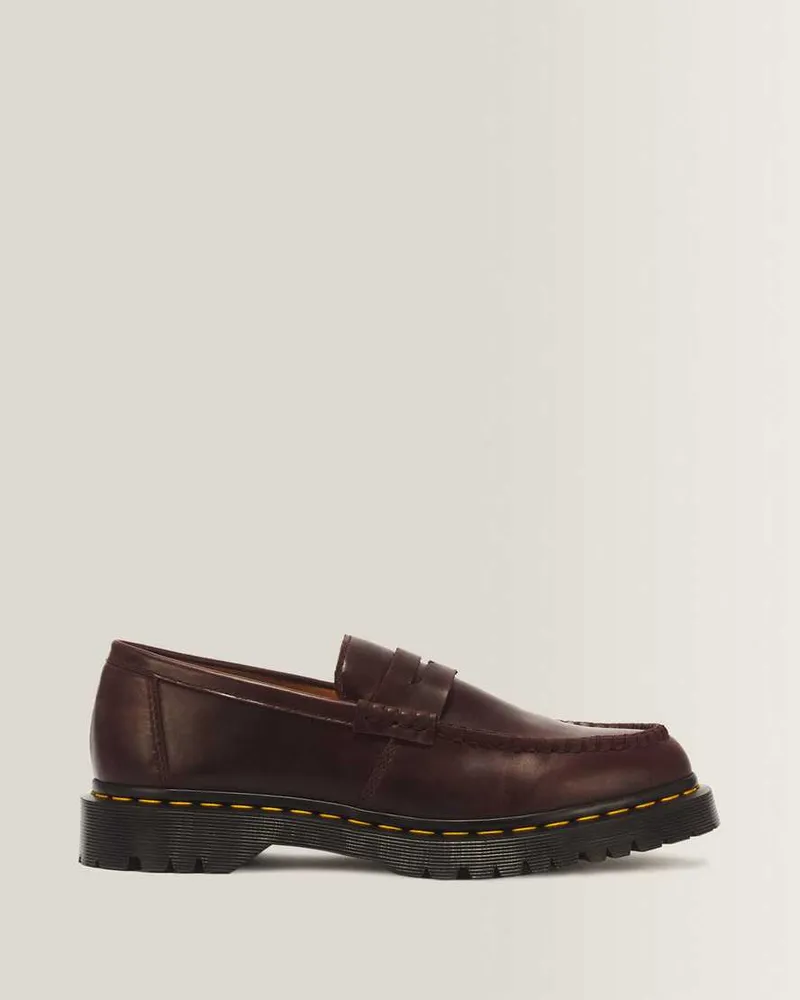 Dr.Martens Penton Ben Mayhem Leder Loafer in Braun, Größe Braun