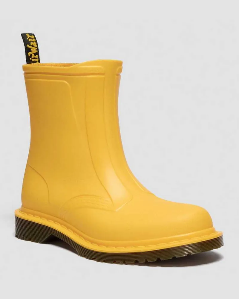 Dr.Martens 1460 Wellington Rain Stiefel in Gelb, Größe Gelb