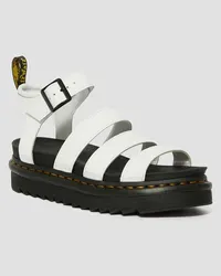 Dr.Martens Hydro Blaire Leder Riemen Sandalen in Weiß Weiß