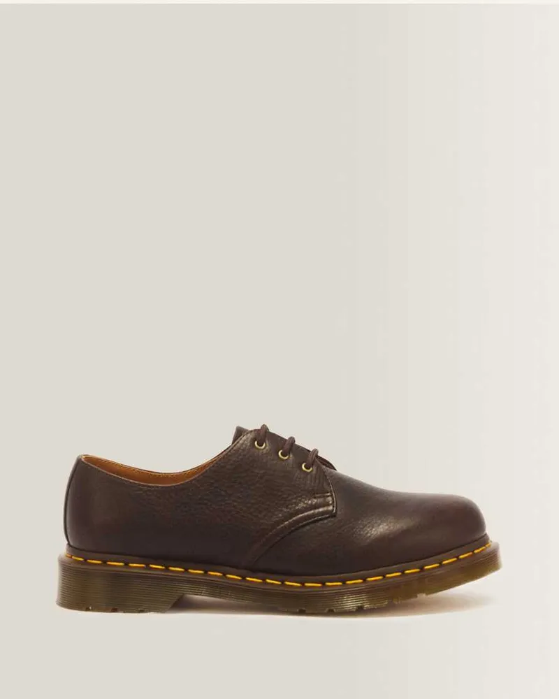 Dr.Martens 1461 3 Eye Ambassador Leder SchnürSchuhe in Braun, Größe Braun
