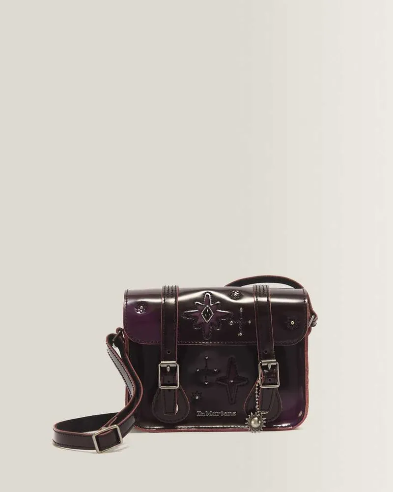Dr.Martens Whimsigoth Arcadia Leder Umhängetasche (18 Cm) in Violett Violett