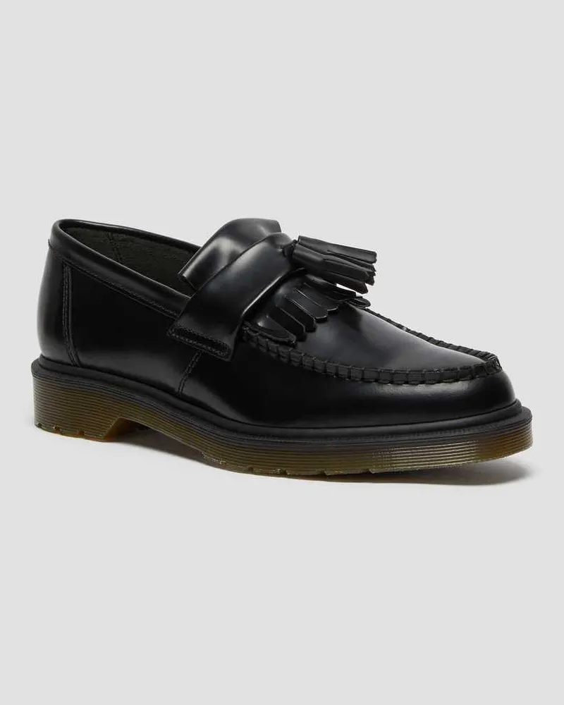 Dr.Martens Adrian Glattleder Tassel Loafer in Schwarz, Größe Schwarz