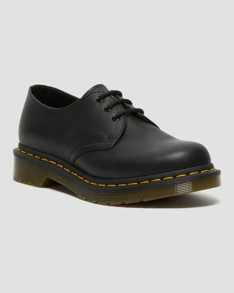 Dr.Martens Leder 1461 Virginia Schuhe in Schwarz, Größe Schwarz