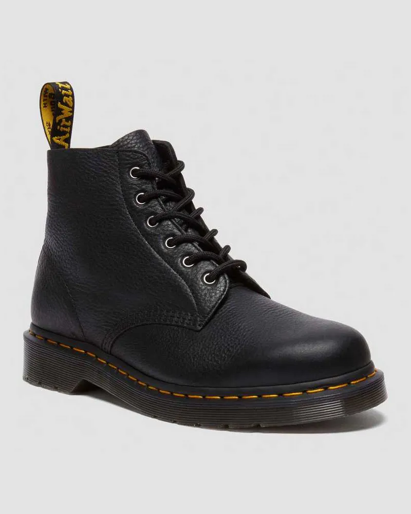 Dr.Martens 101 Ambassador Leder Stiefel in Schwarz, Größe Schwarz