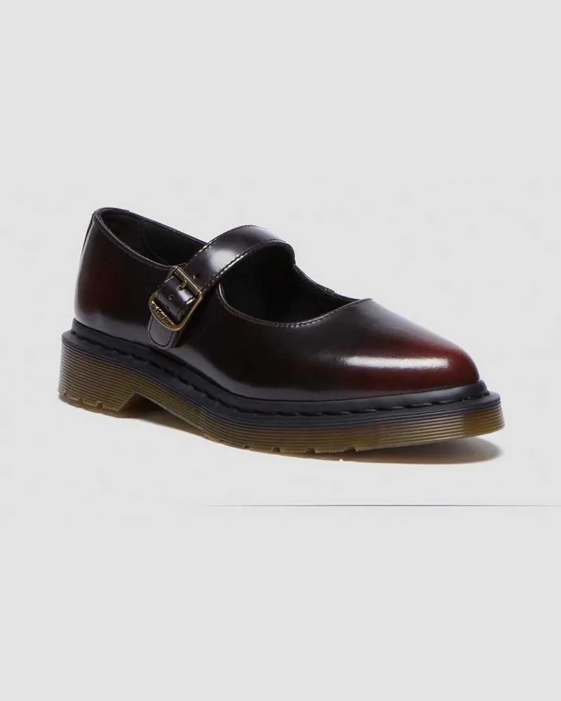 Dr.Martens Elphie Mary Jane Leder Schuhe in Rot, Größe Rot