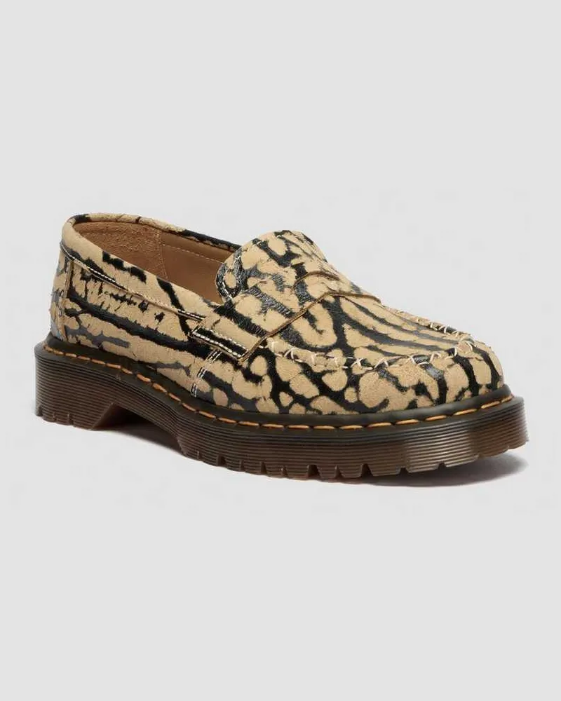 Dr.Martens Delapre Wildleder Loafer in Braun, Größe Braun