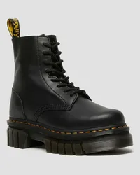 Dr.Martens Audrick Plateau-stiefeletten, Leder in Schwarz Schwarz