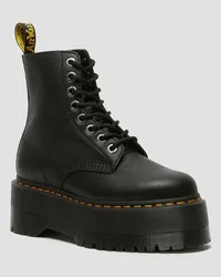 Dr.Martens 1460 Pascal Max Plateaustiefel, Damen, Leder in Schwarz Schwarz