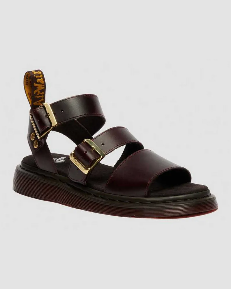 Dr.Martens Gryphon Atlas Leder Gladiatorsandalen in Braun, Größe Braun