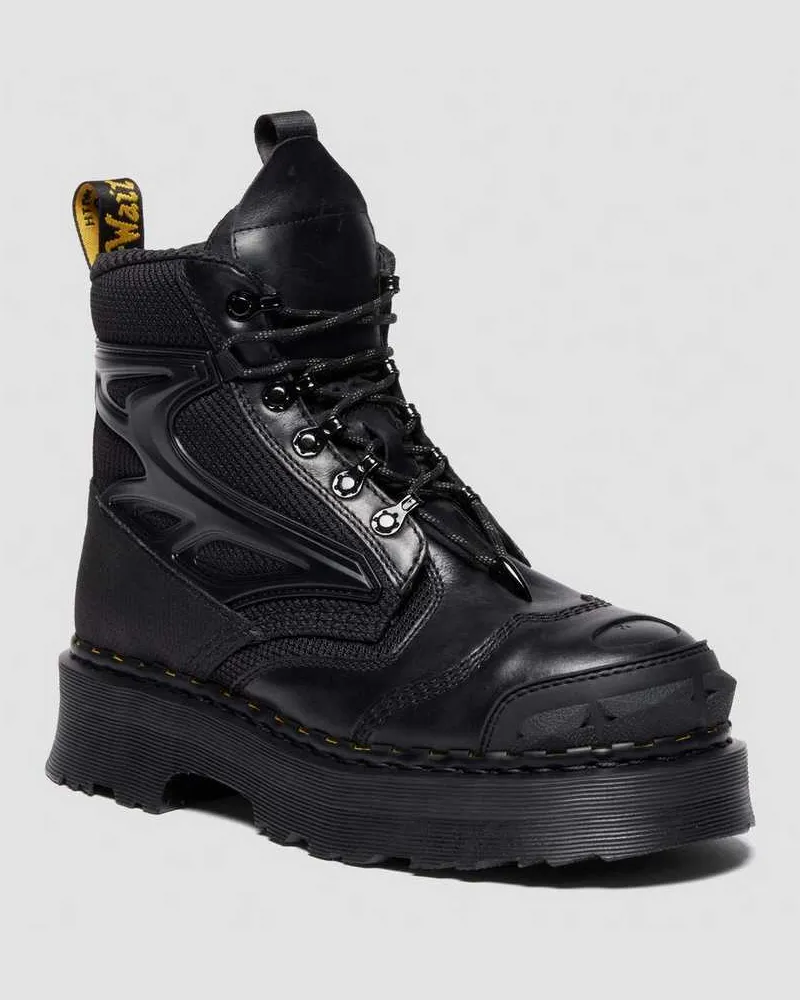 Dr.Martens Exoshield Xx01 Lederstiefel Mit Stahlkappe in Schwarz, Größe Schwarz