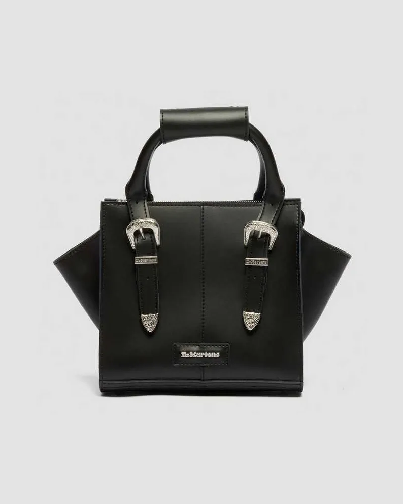 Dr.Martens Small Kiev Leder Tote Bag in Schwarz Schwarz